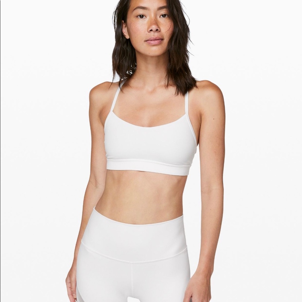 Lululemon Sports Bra White Size 6